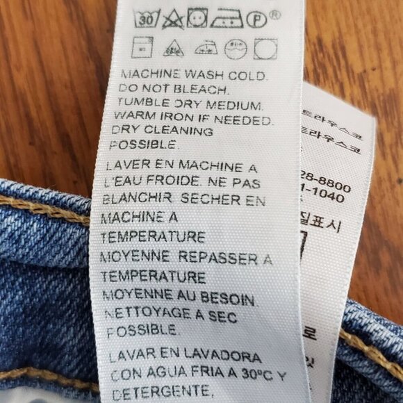 Levis SilverTab Mom Jean W32 L27 High Waist Denim Womens Casual Wear S110783 - Picture 10 of 12